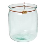 Return to Sender Windlicht glas L 17,5 x 14,5 cm - India