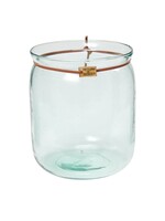 Return to Sender Windlicht glas L 17,5 x 14,5 cm - India