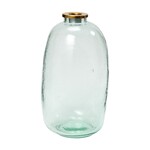 Return to Sender Vaas kandelaar glas hoog L 22cm - India