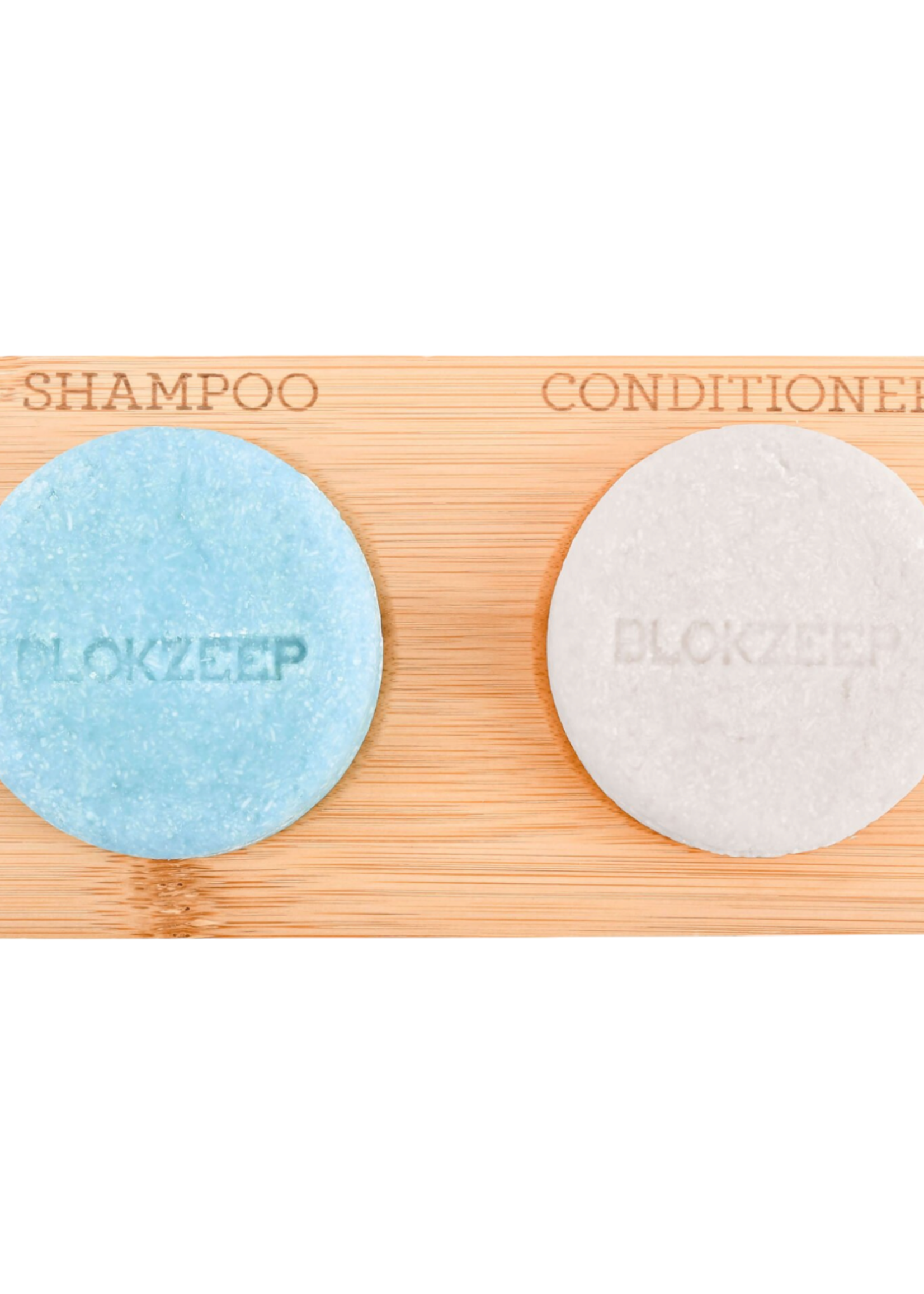 Blokzeep Blokzeep Bamboe zeephouder 2 rechthoekig