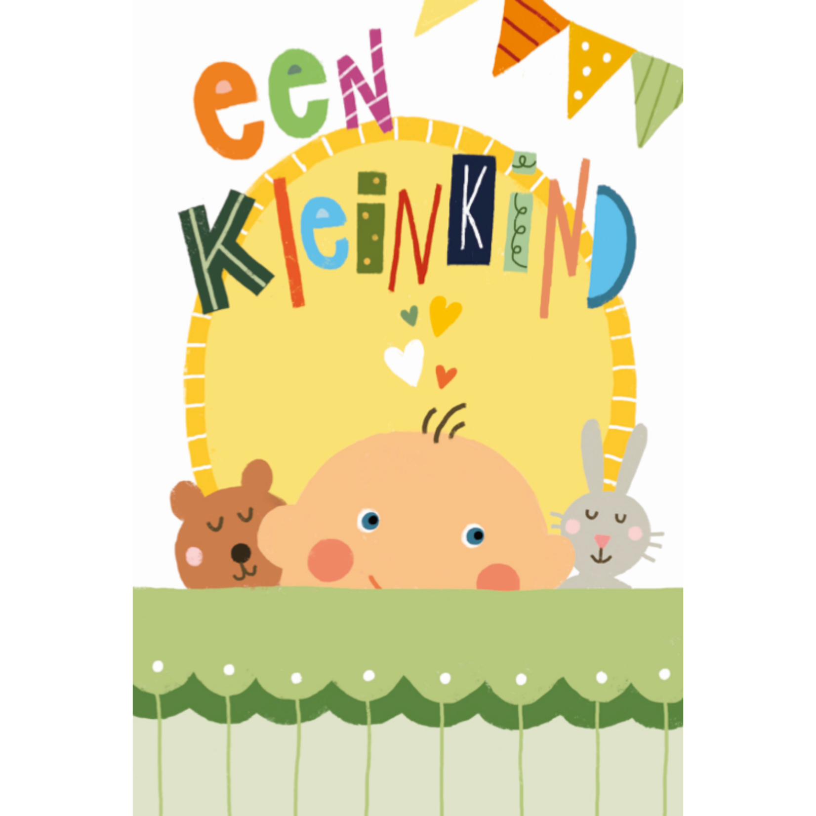 Mouchi Postkaart Een kleinkind Mouchi