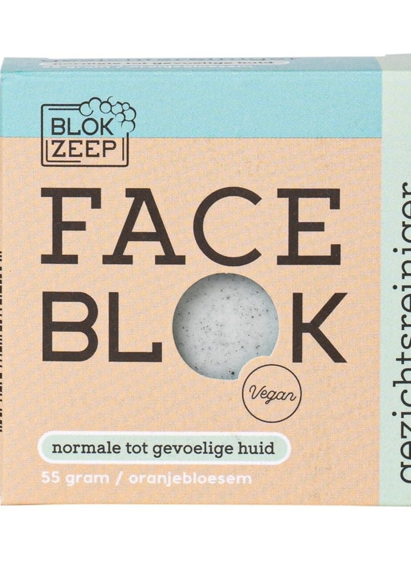 Blokzeep Blokzeep Gezichtsreiniger bar - Oranjebloesem