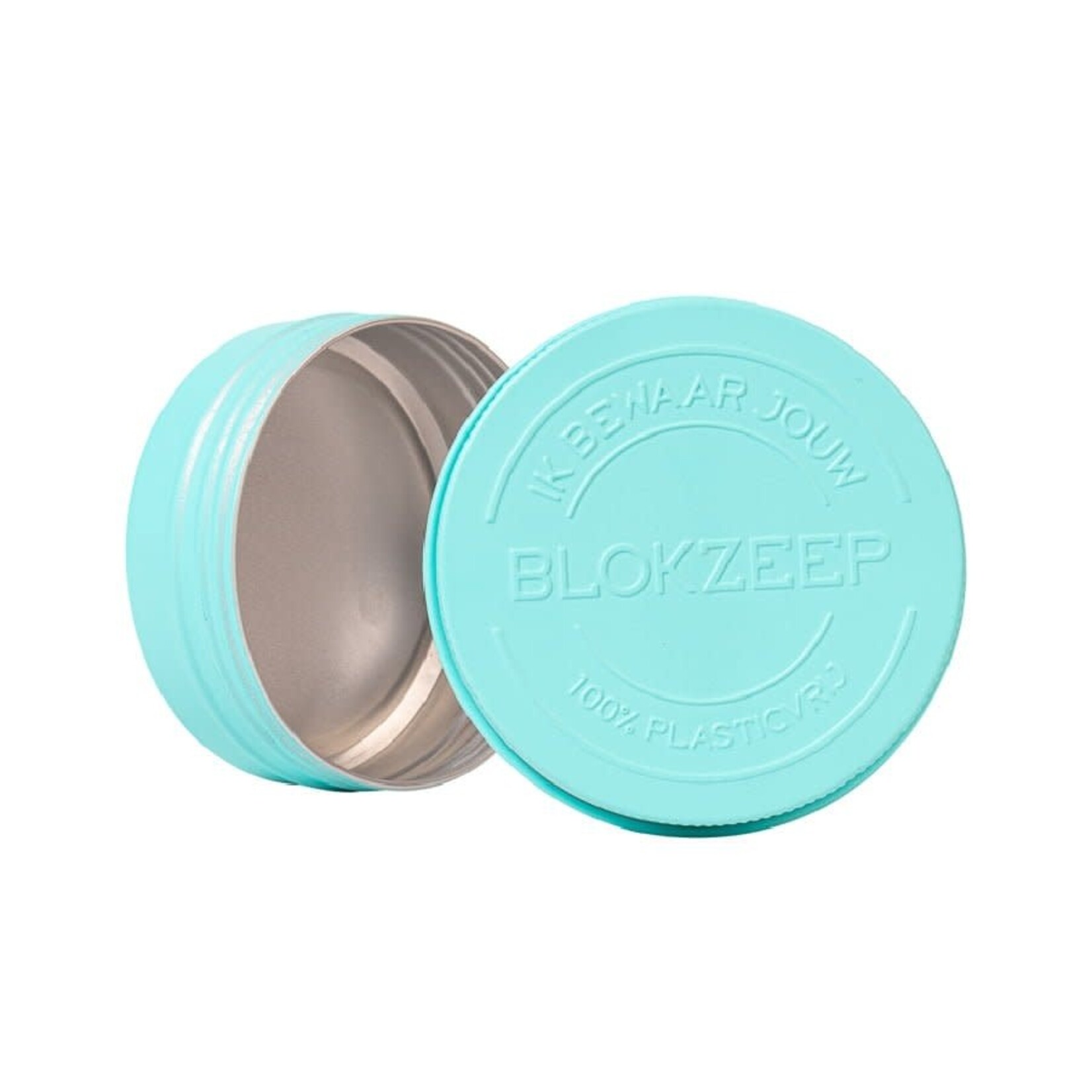 Blokzeep Blokzeep zeepblikje Aluminium Rond – body blok/scheer blok