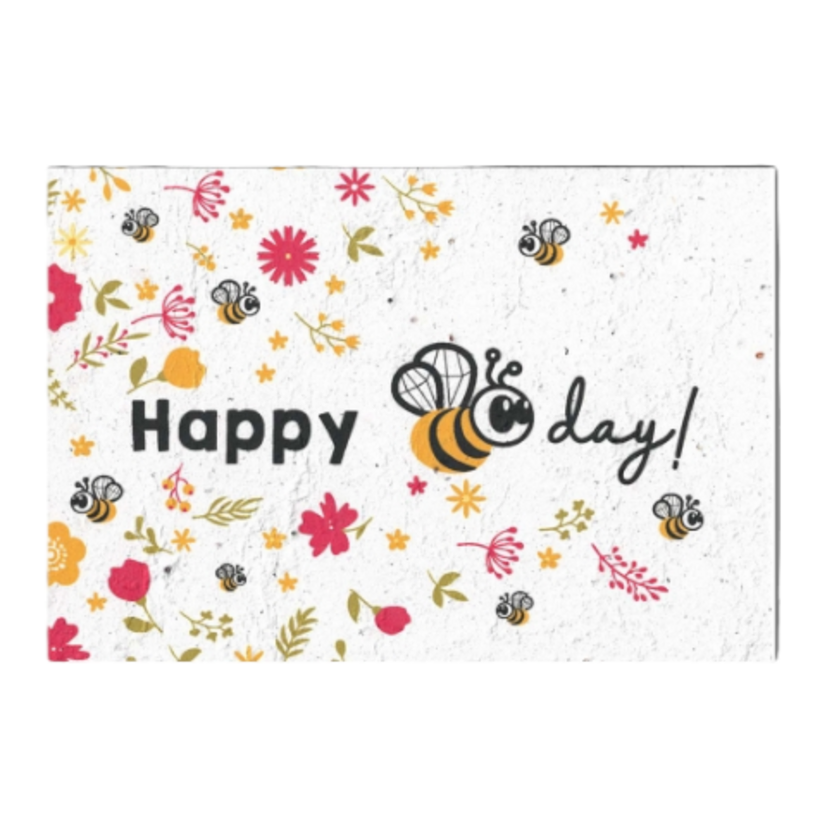 Bloom Postkaart Happy BEEday! Growing Paper - Zuid Afrika