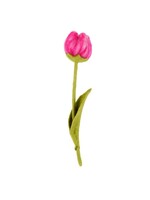 Sjaal met Verhaal Bloem Tulp Fey vilt - Nepal