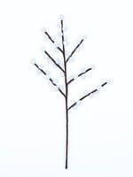 Sjaal met Verhaal Bloem Tak met witte besjes - Nepal