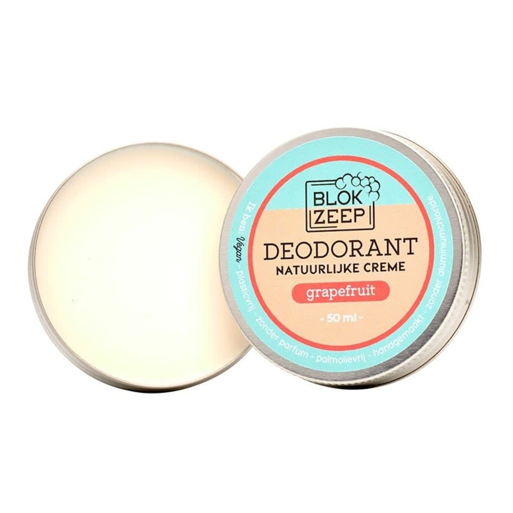 Blokzeep Blokzeep deodorant creme grapefruit