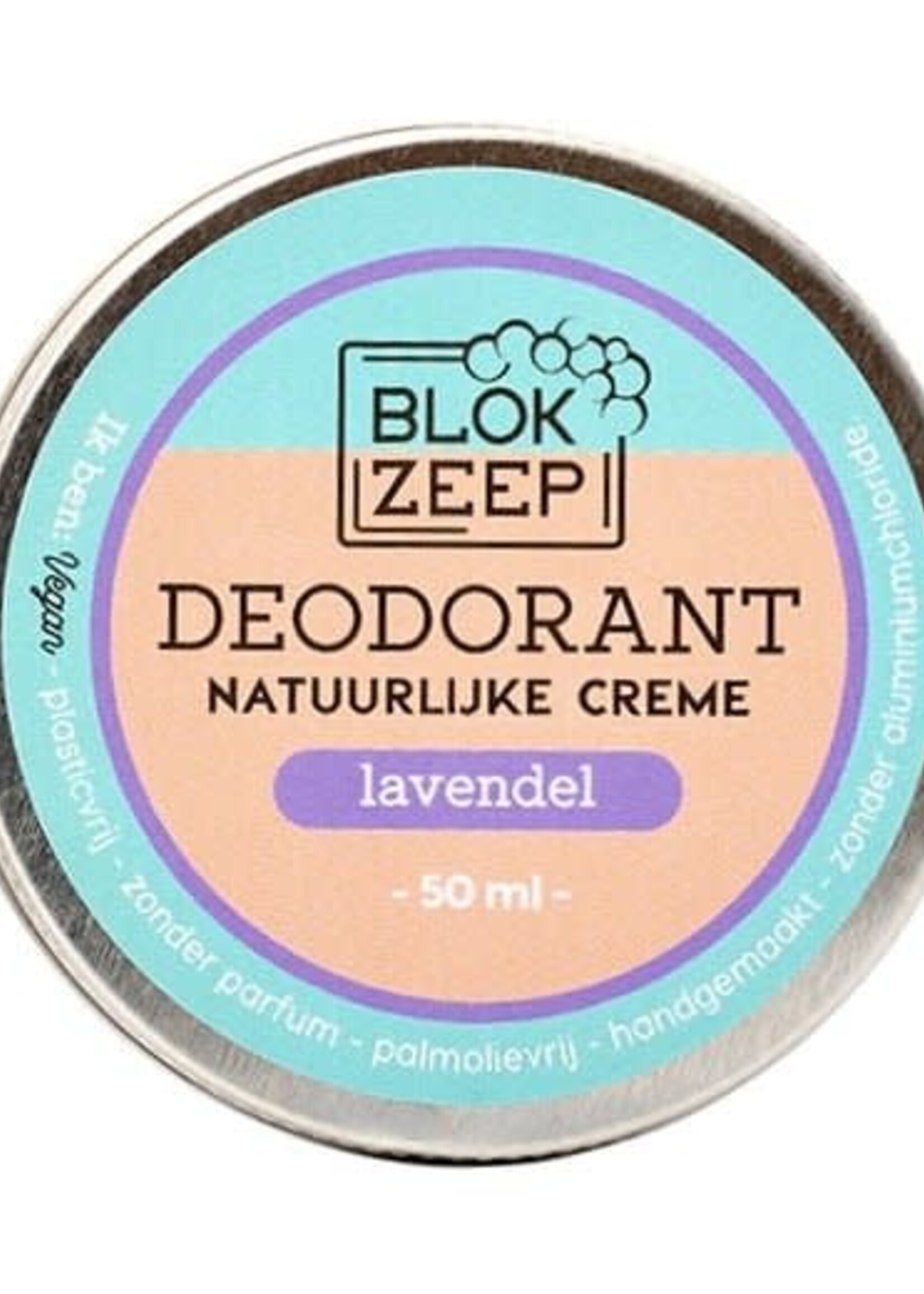 Blokzeep Blokzeep Deodorant creme Lavendel