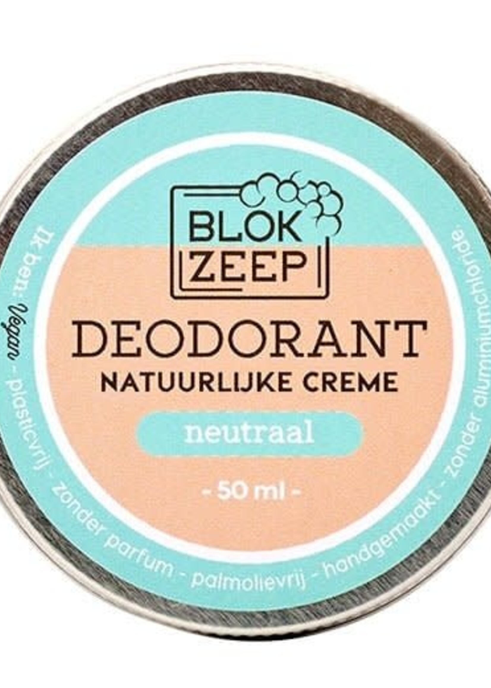 Blokzeep Blokzeep Deodorant creme Neutraal