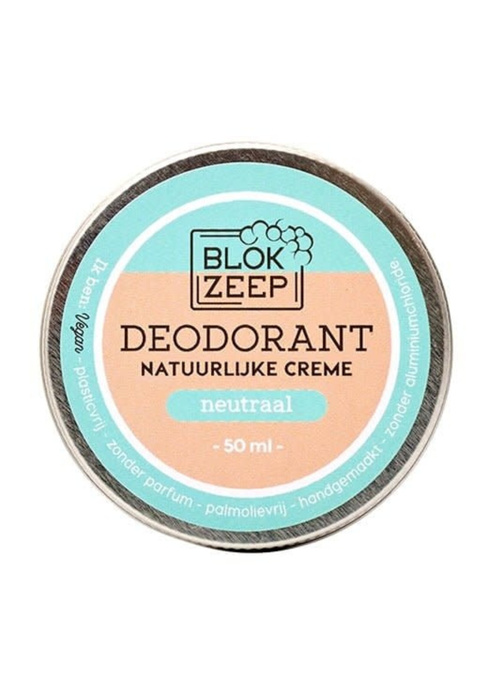 Blokzeep Blokzeep Deodorant creme Neutraal