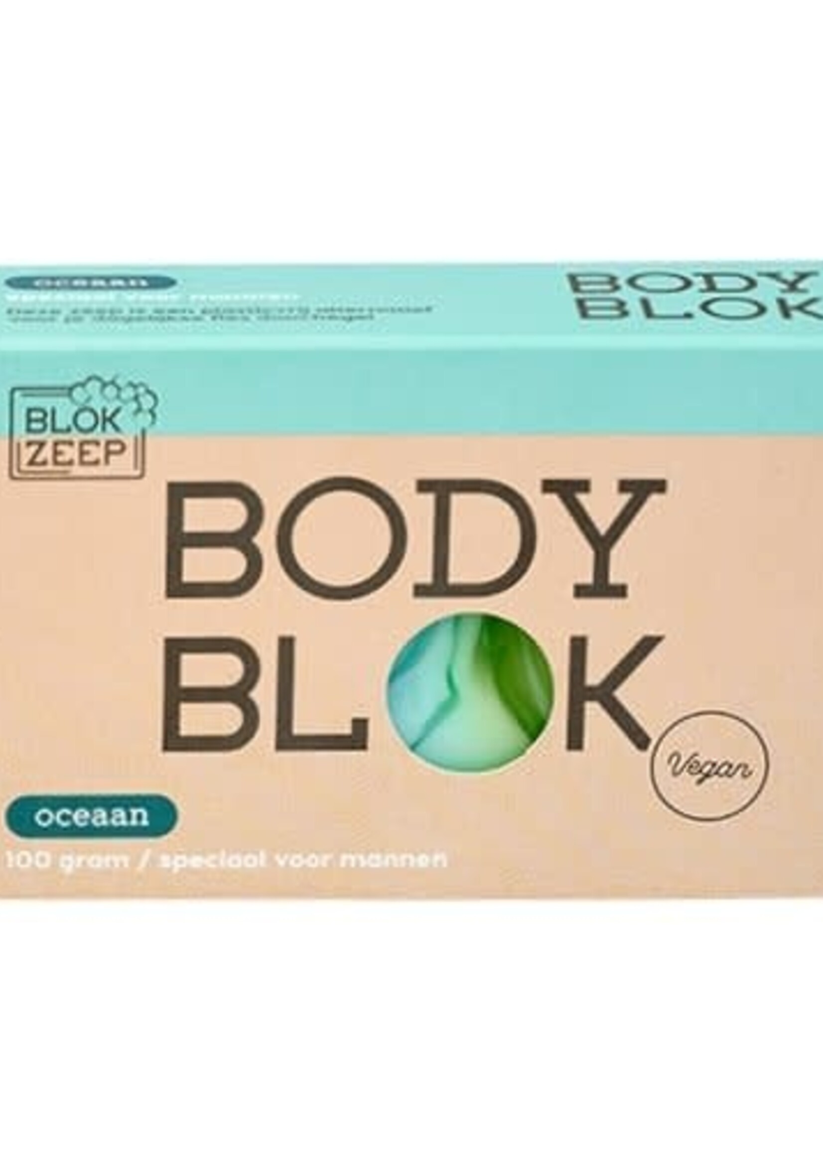 Blokzeep Blokzeep Body Bar Oceaan vegan speciaal voor mannen