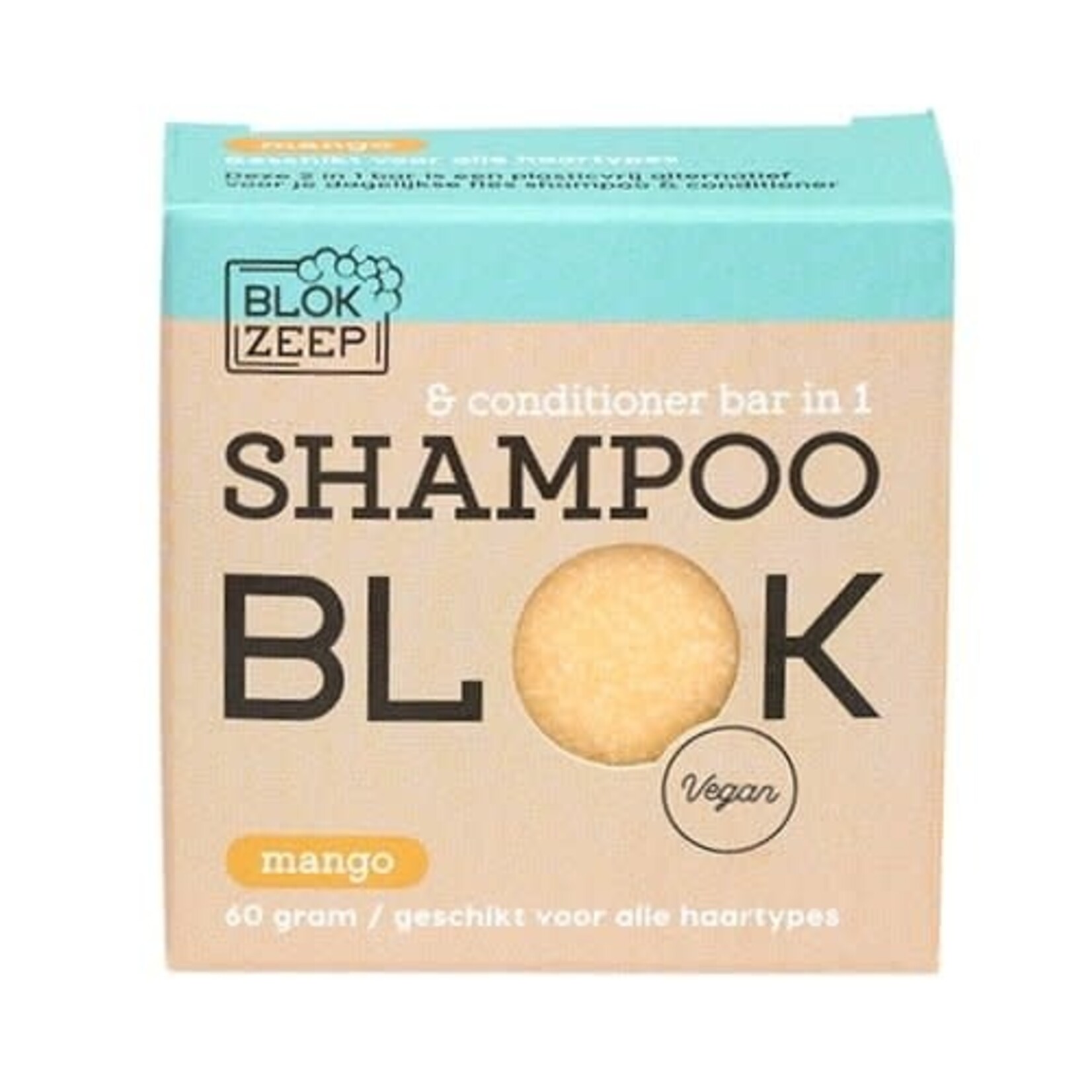 Blokzeep Blokzeep Shampoo & Conditioner Bar in 1 – Mango