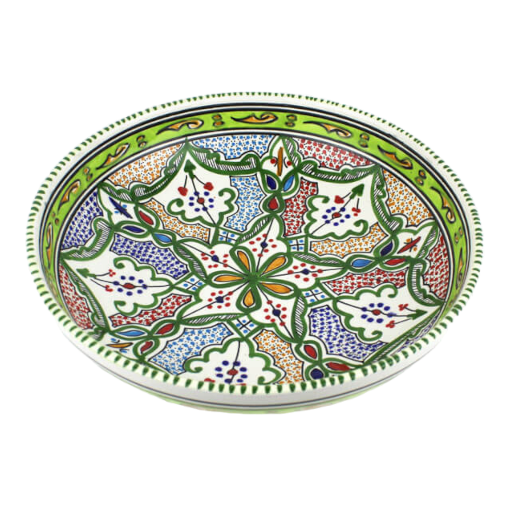 The Twinning Company Schaal Dina 30cm  diverse patronen - Tunesie