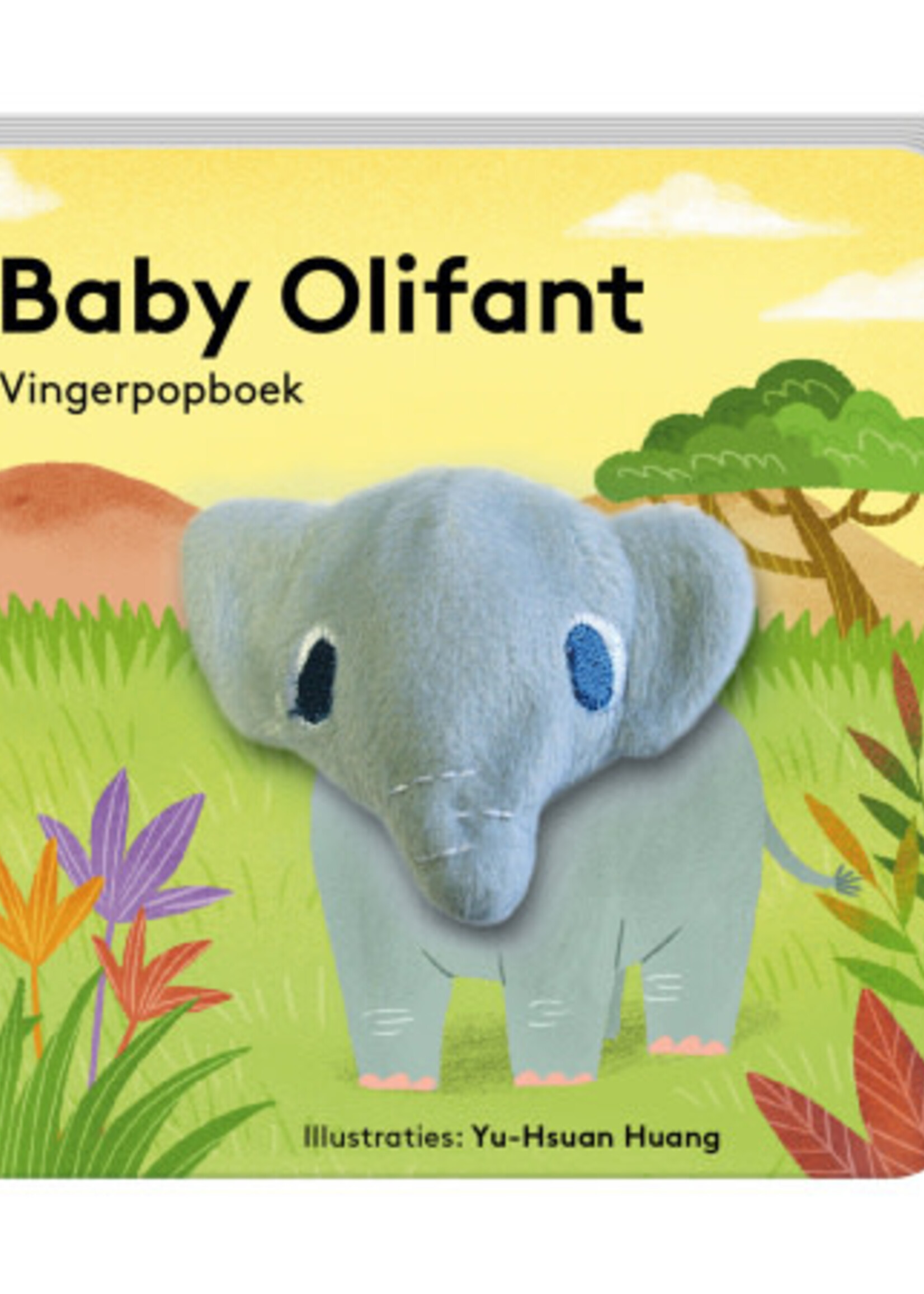 Bondgenoot en Partners Vingerpopboekje Baby Olifant