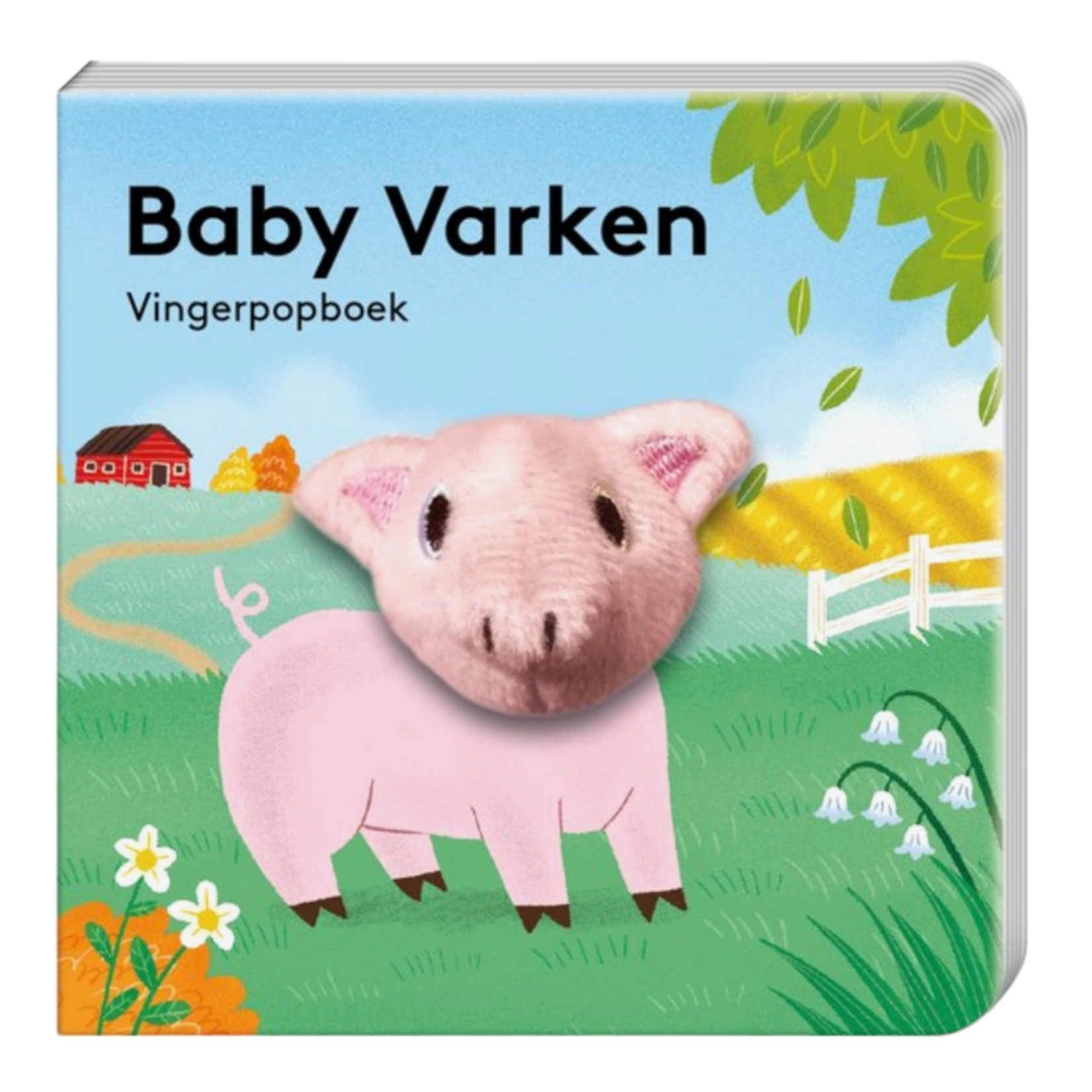 Bondgenoot en Partners Vingerpopboekje Baby Varken