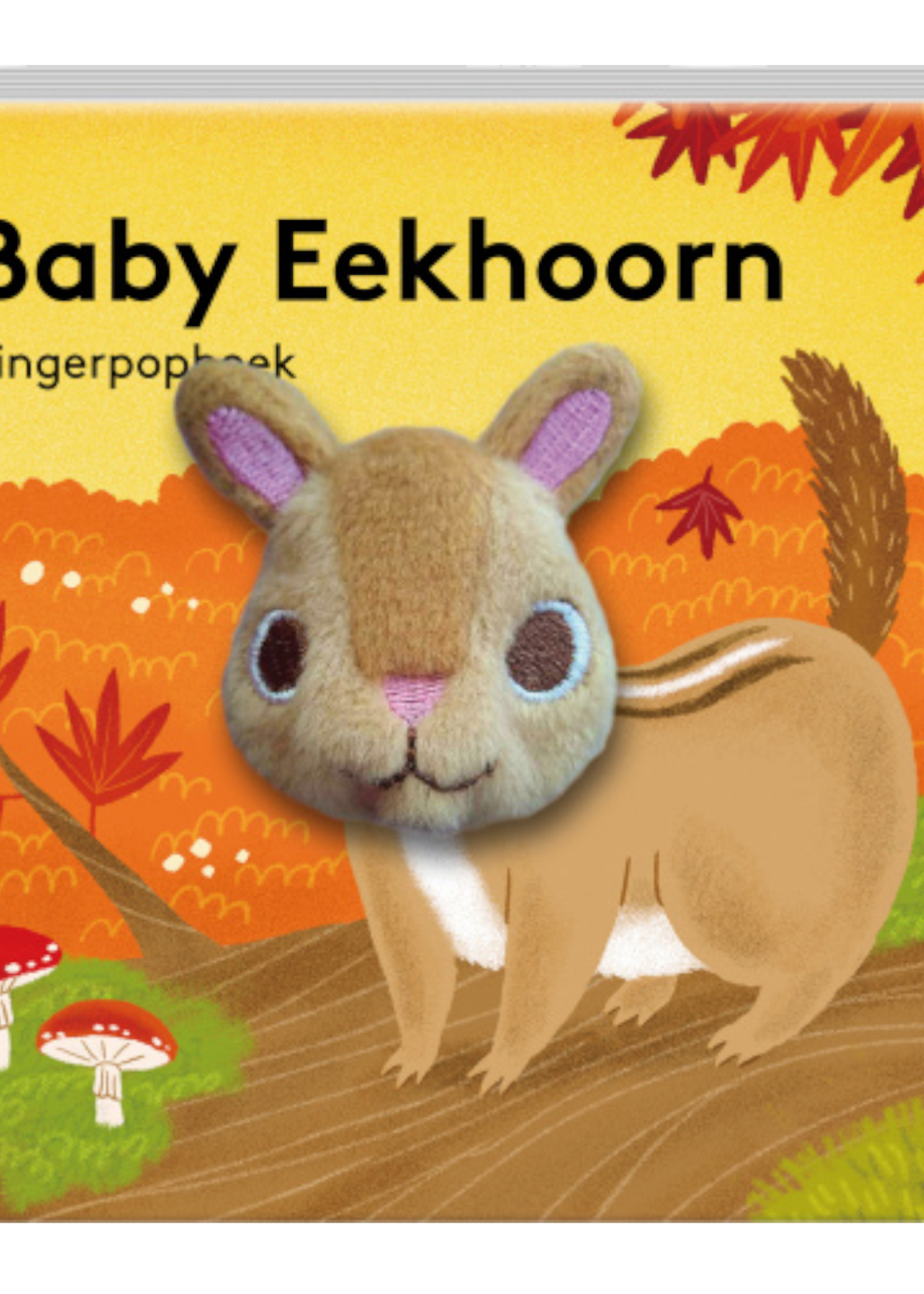 Bondgenoot en Partners Vingerpopboekje Baby Eekhoorn