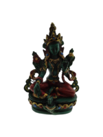 Dakini Mini Groene Tara in doosje - Nepal