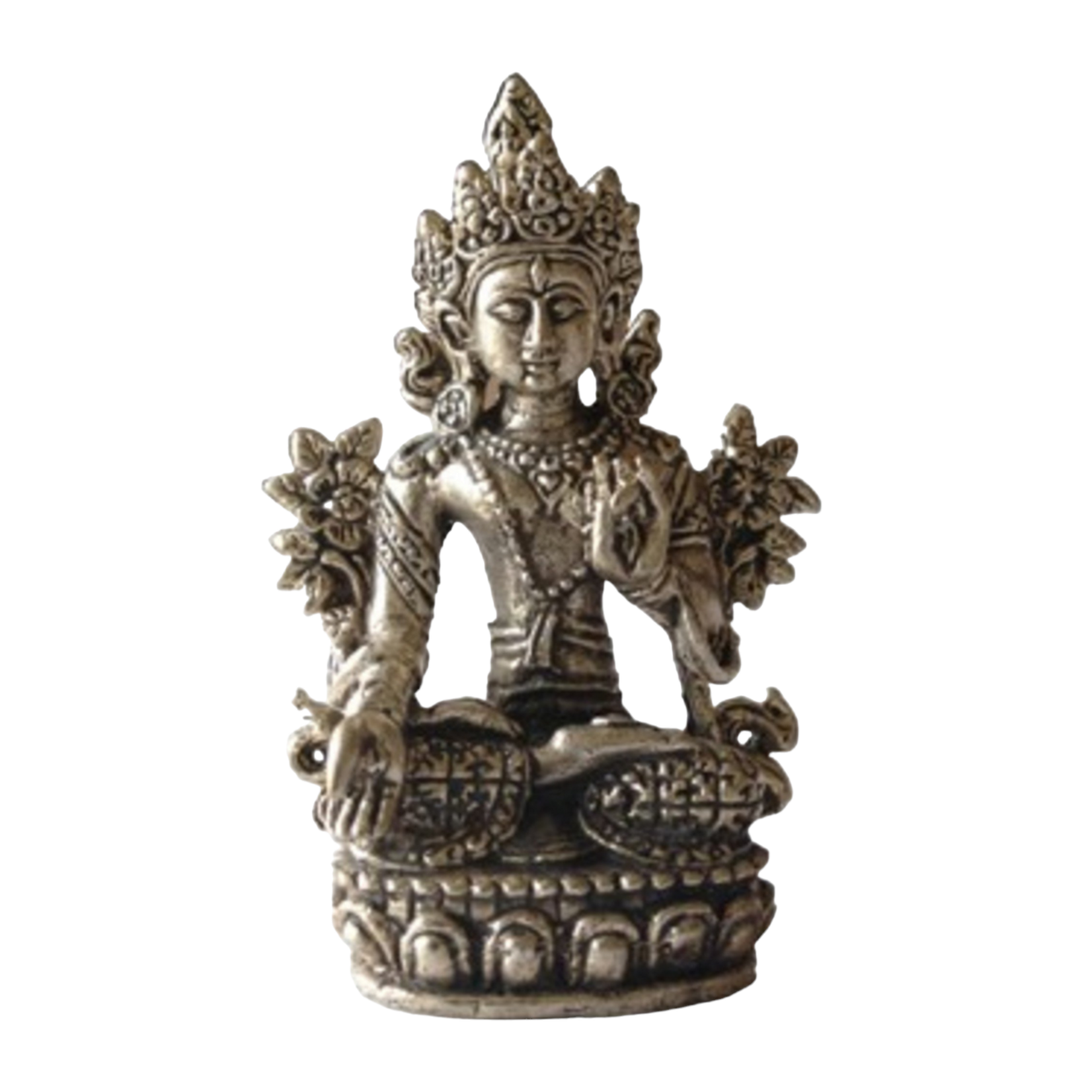 Dakini Mini witte Tara in doosje - Nepal