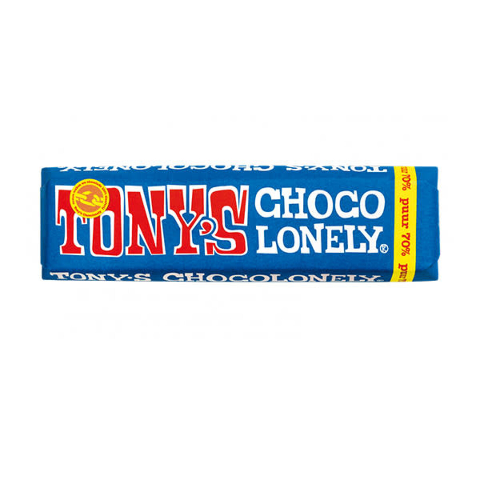 Tony's Chocolonely Nederland Tony Chocolonely puur reep 50 gram klein