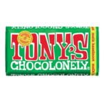 Tony's Chocolonely Nederland Tony Chocolonely melk hazelnoot 180 gr - Ghana