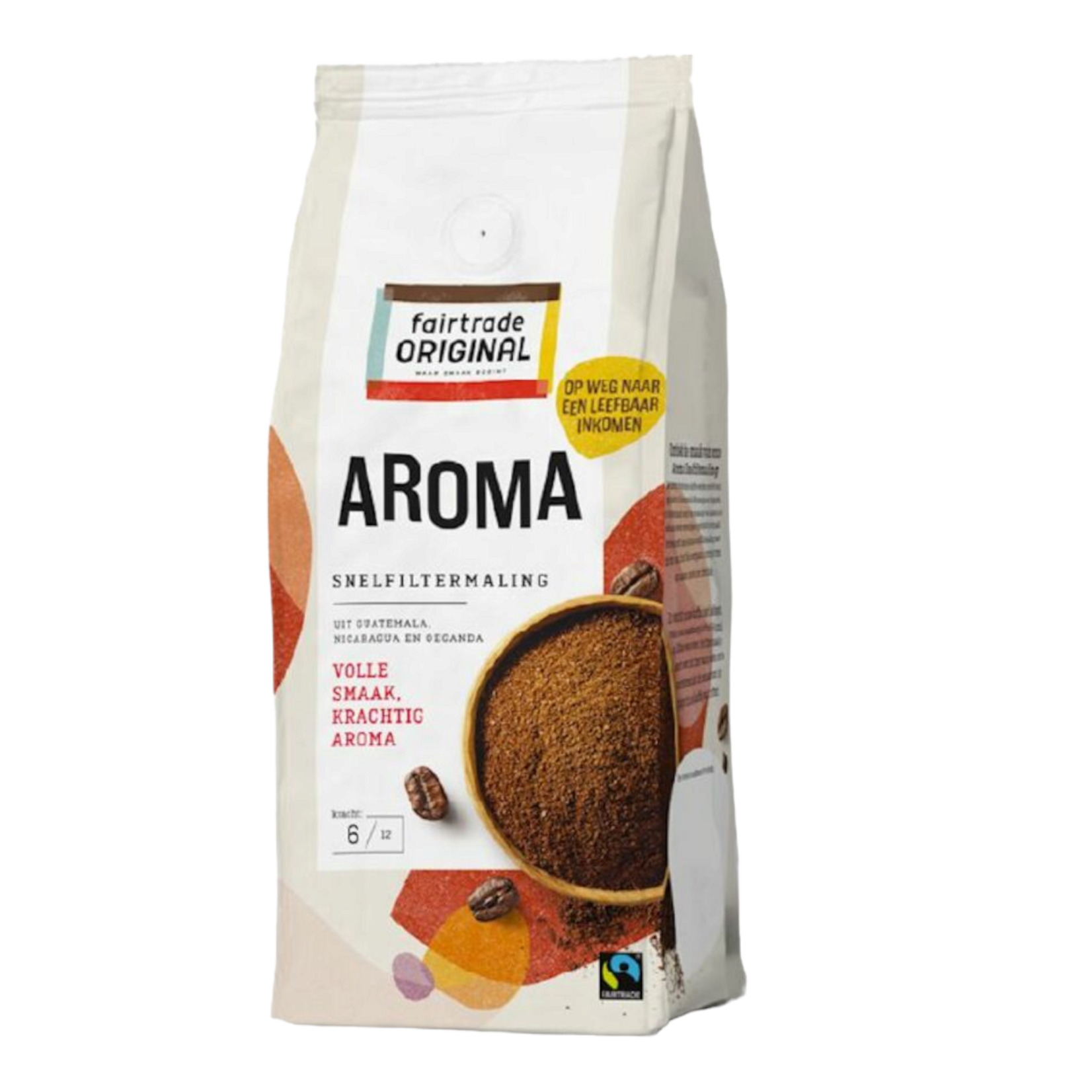 Fair Trade Original Fairtrade Original Koffie Aroma 6  snelfiltermaling 250g LIRP
