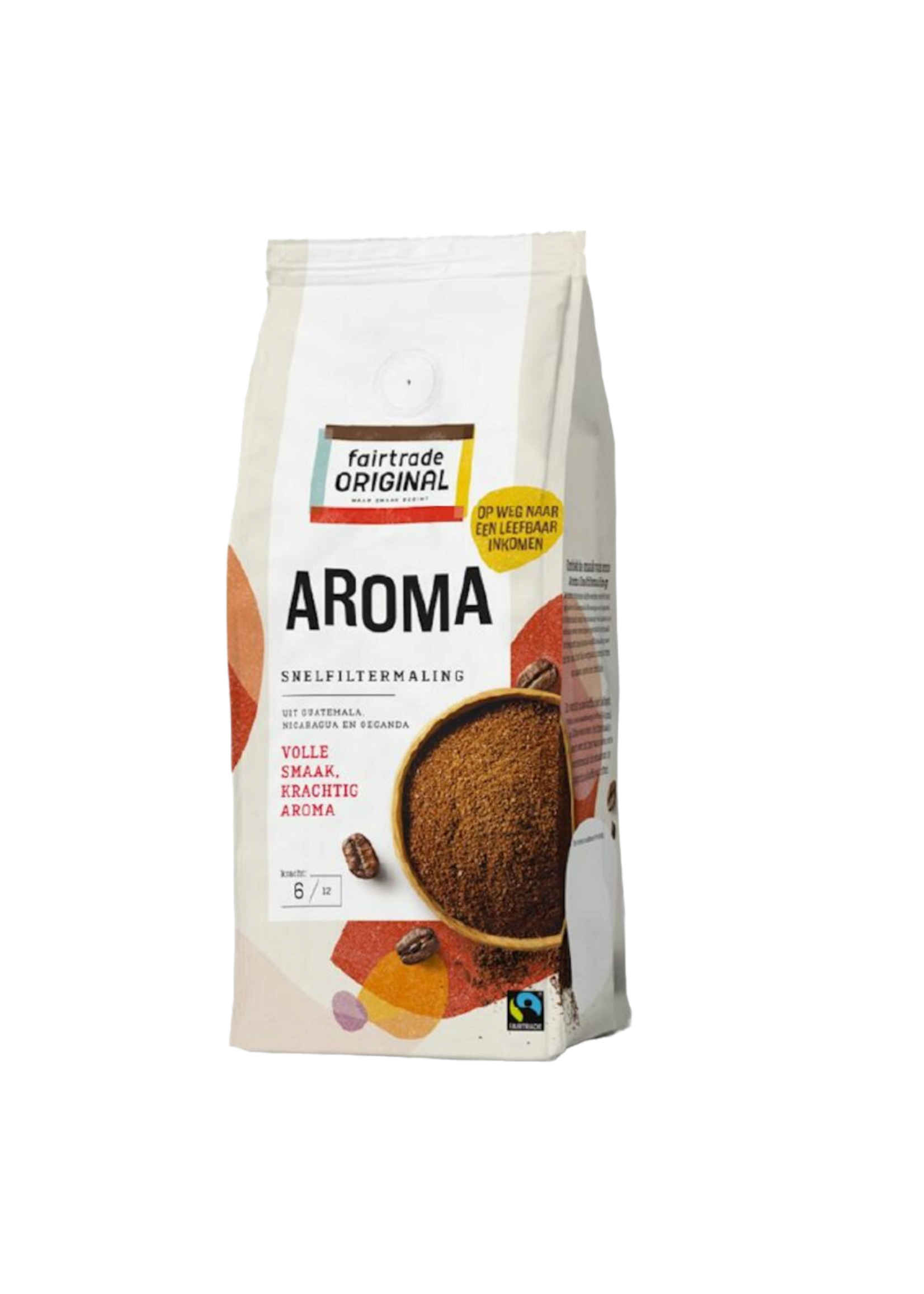 Fair Trade Original Fairtrade Original Koffie Aroma 6  snelfiltermaling 250g LIRP