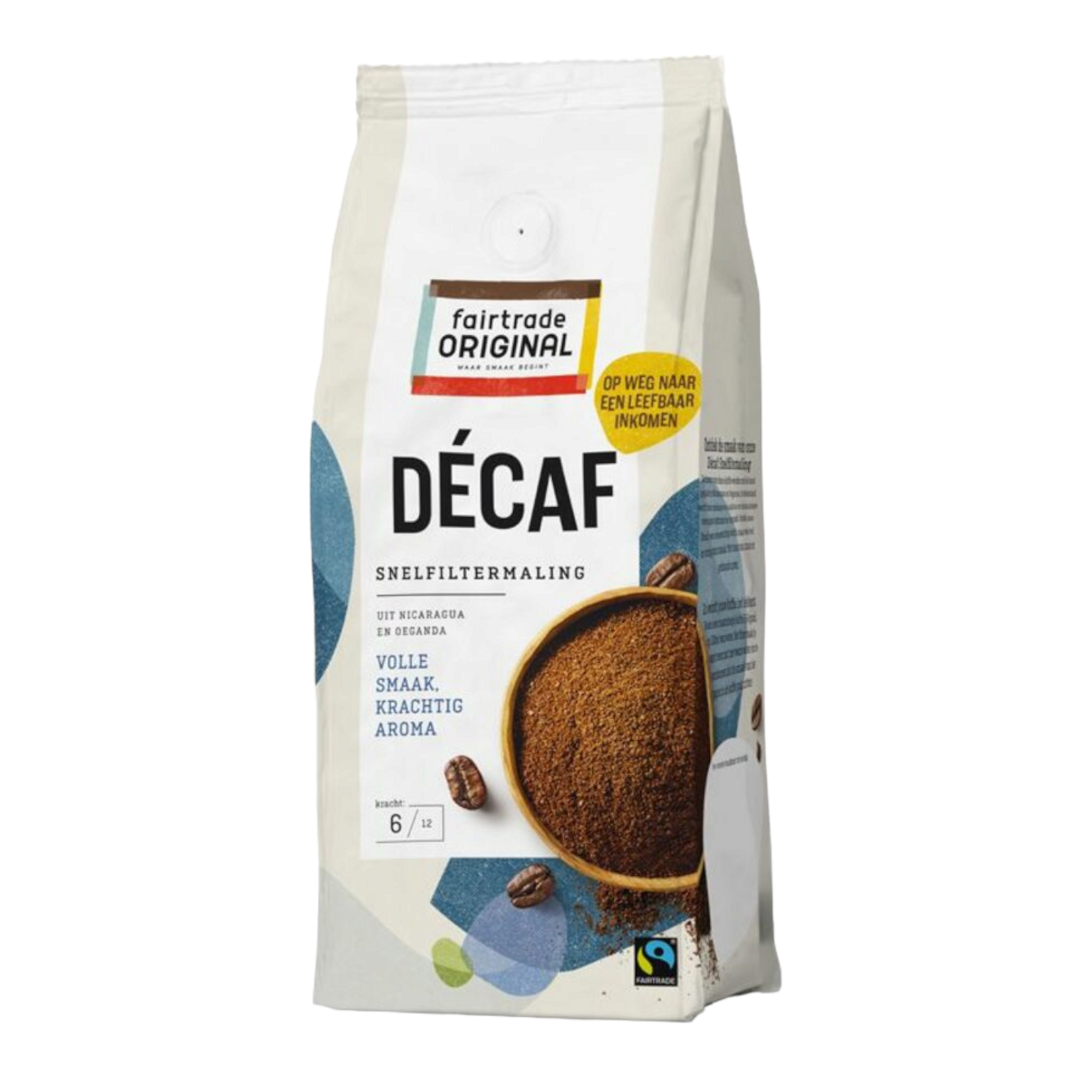 Fair Trade Original Fairtrade Original Koffie Decafé snelfiltermaling 250g LIRP