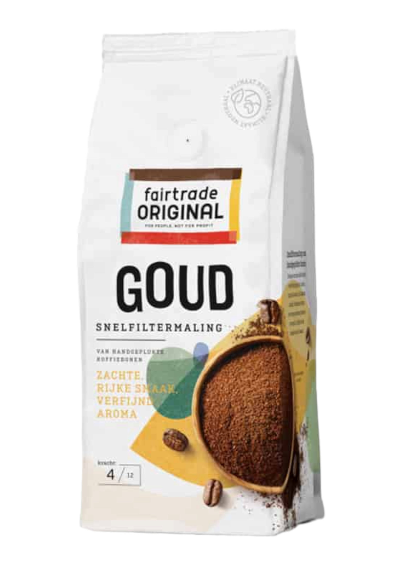 Fair Trade Original Fairtrade Original Koffie Goud snelfiltermaling 250 gr LIRP