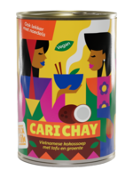 Mixblik Mixblik Cari Chay kokossoep  bio  vegan 390gr