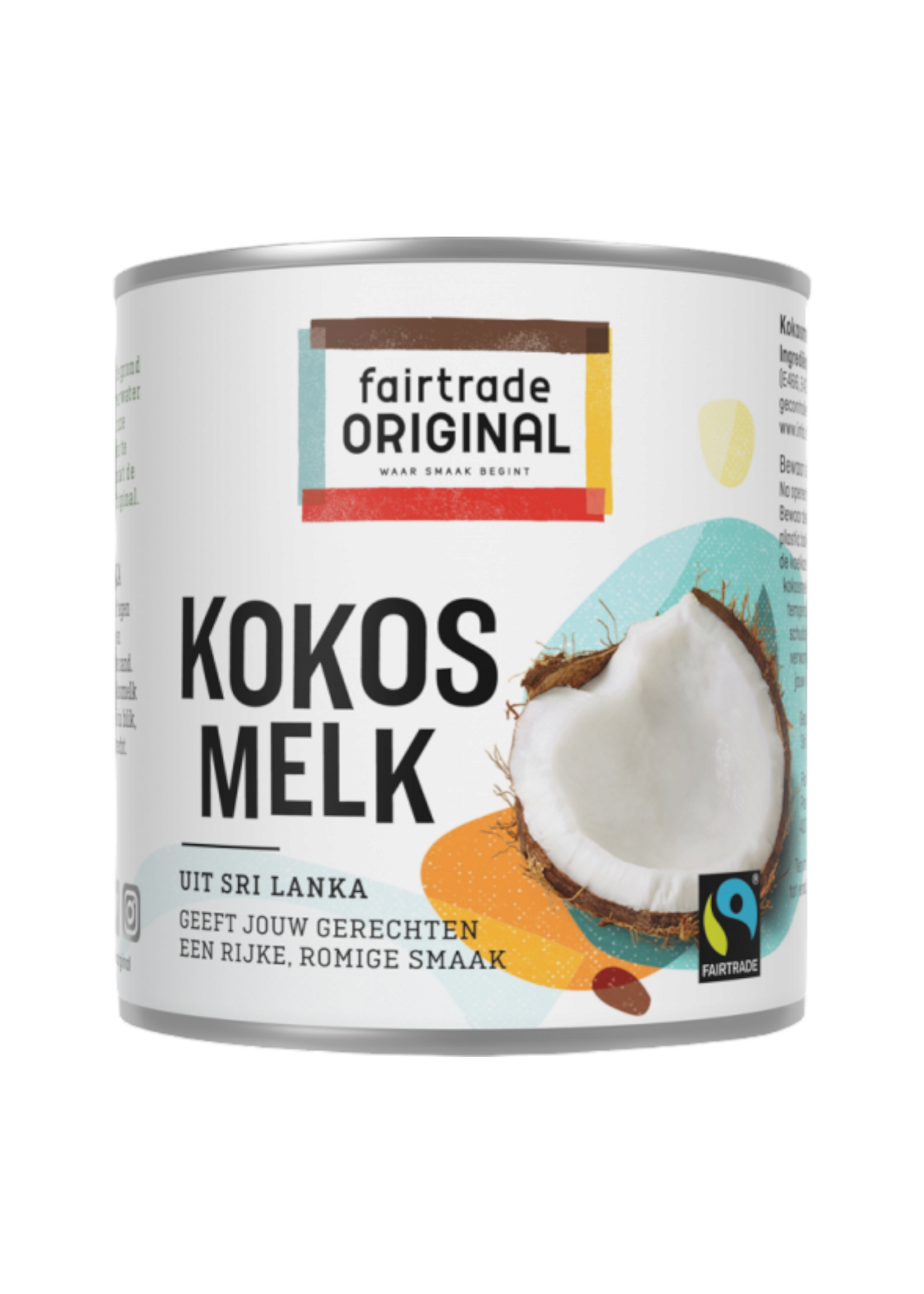 Fair Trade Original Fairtrade Original Kokosmelk MH 200ml - SriLanka
