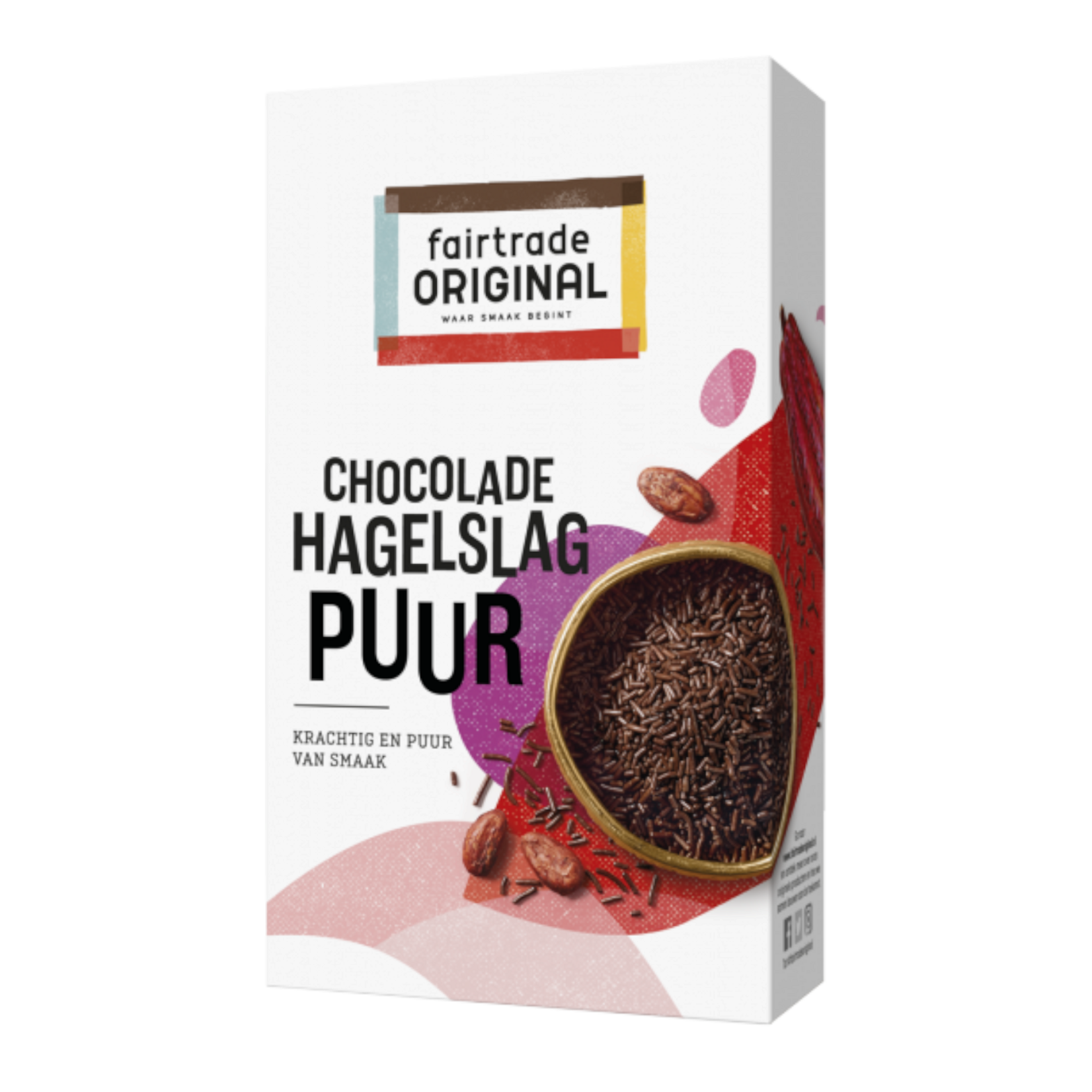 Fair Trade Original Fairtrade Original Hagelslag puur 380gr MH
