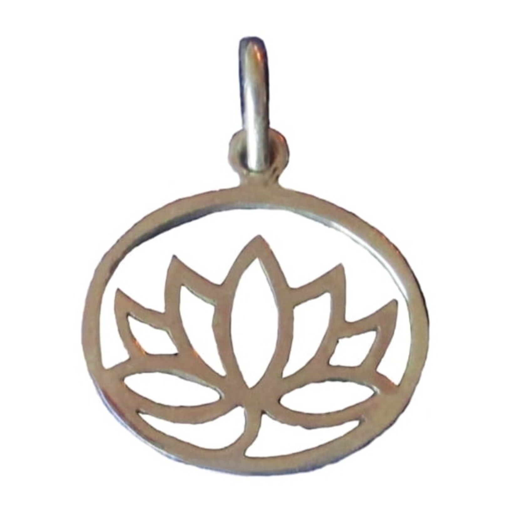 Dakini Hanger zilver Lotus small - Nepal