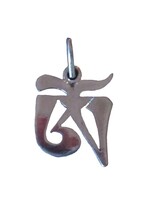 Dakini Hanger zilver Tibetaans OHM small - Nepal