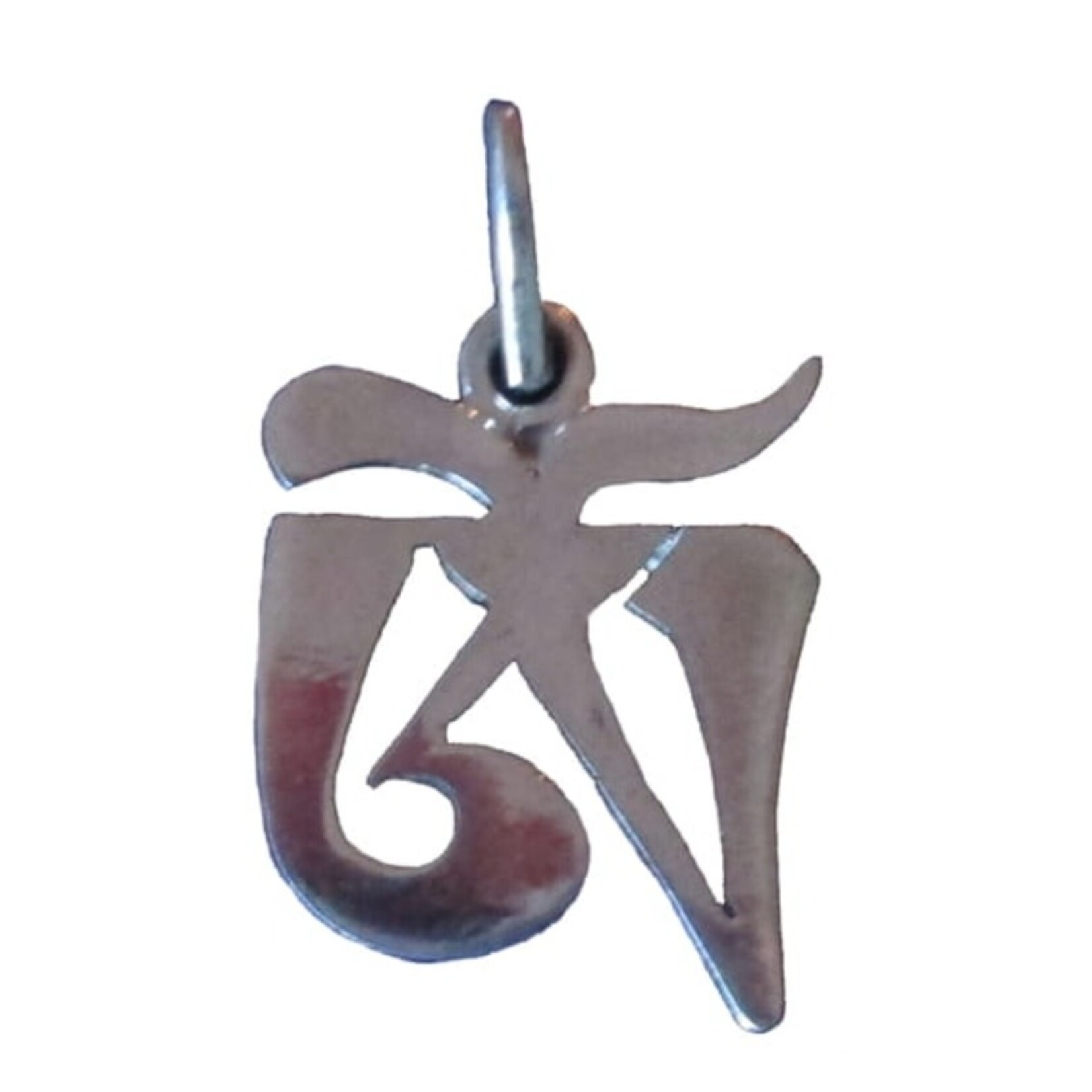 Dakini Hanger zilver Tibetaans OHM small - Nepal