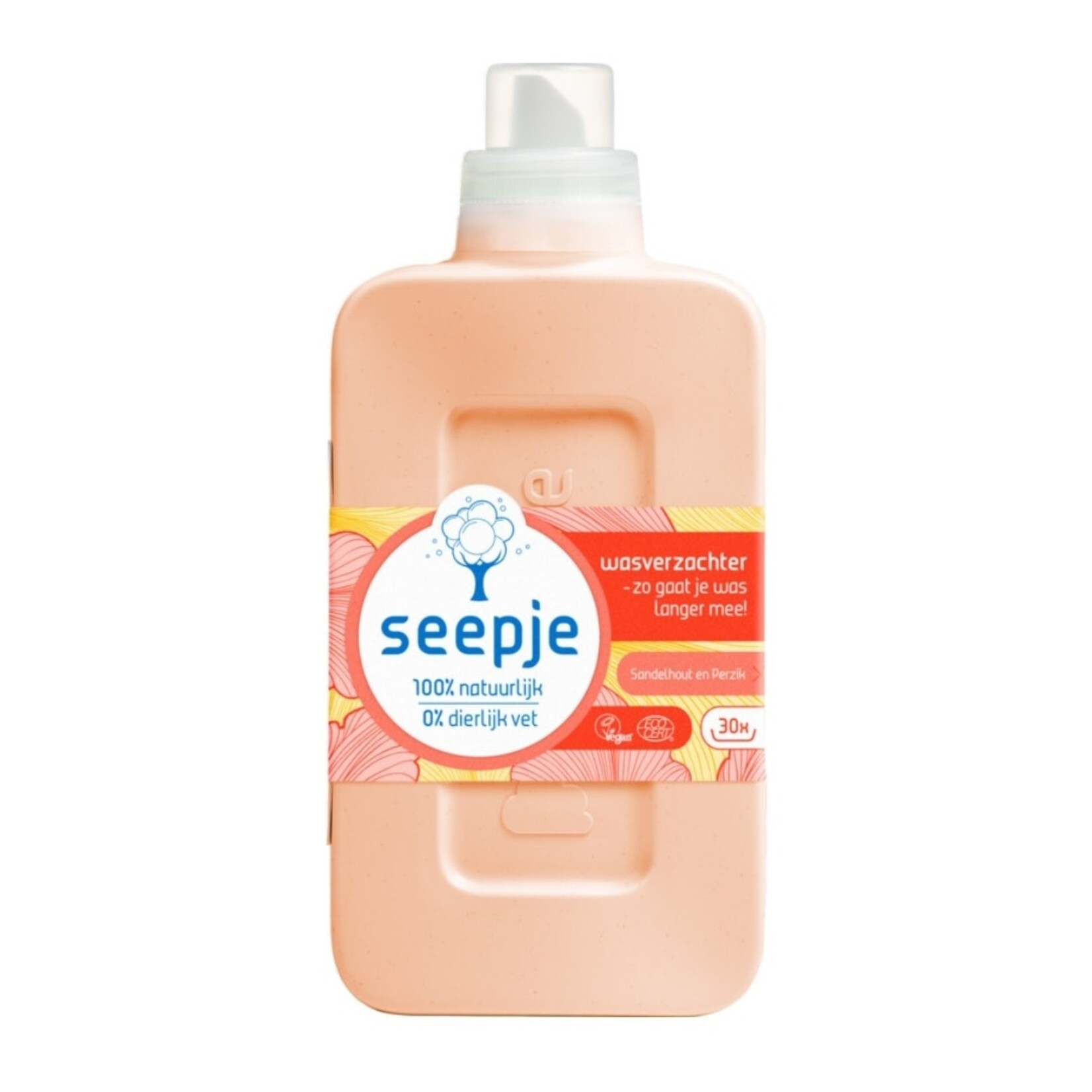 Seepje Seepje Wasverzachter sandelhout en perzik 750ml