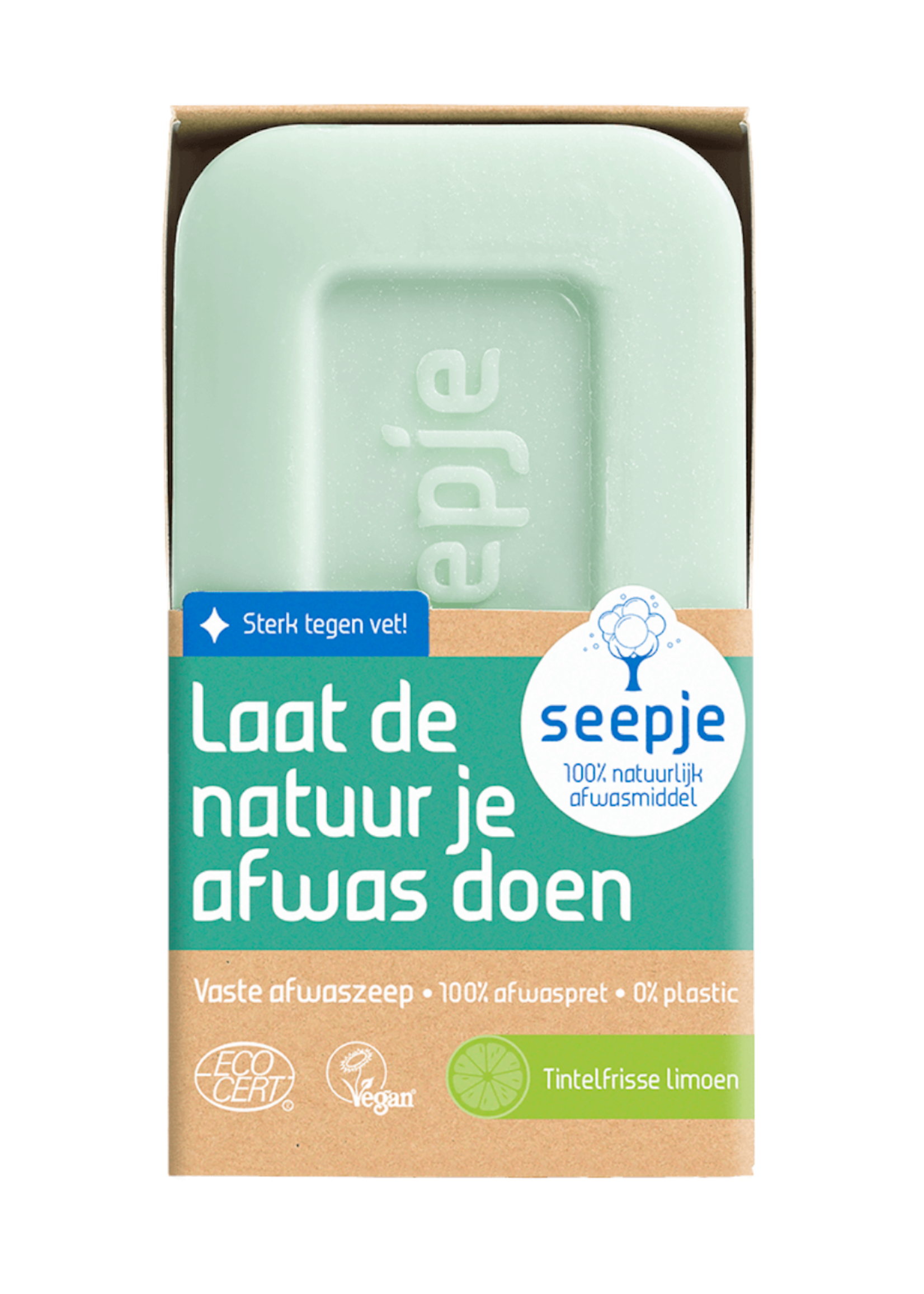 Seepje Seepje vaste afwaszeep tintelfrisse limoen
