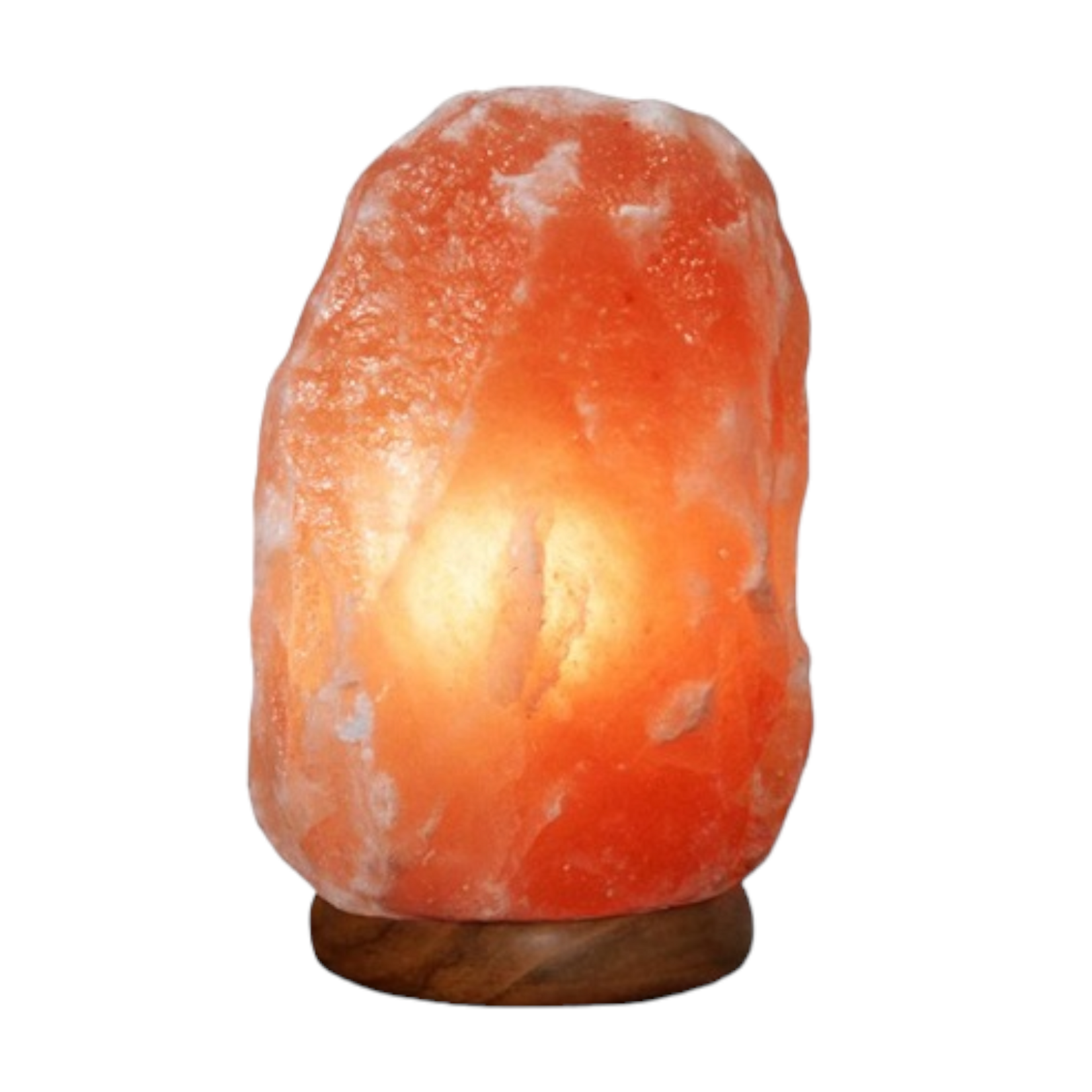 Art BizNiz Himalaya zoutlamp Rock 2-3 kg houten voet - Pakistan