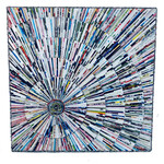 Madat Nepal Wand decoratie lesti 75x75cm mix - Indonesië