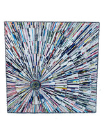 Madat Nepal Wand decoratie lesti 75x75cm mix - Indonesië