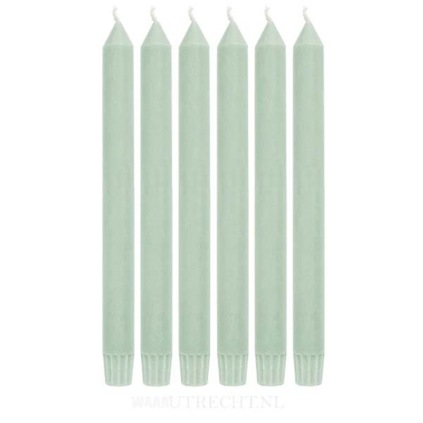 Return to Sender Dinerkaarsen 23cm s/6 Light green - Indonesië
