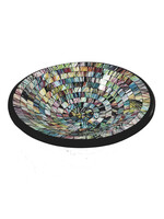 Madat Nepal Schaal mozaiek rond M mix color - Indonesië