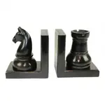 Sarana Boekensteunen set palewa stone chess black - India