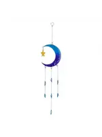 Sarana Ornament resin maan dark blue - Indonesië