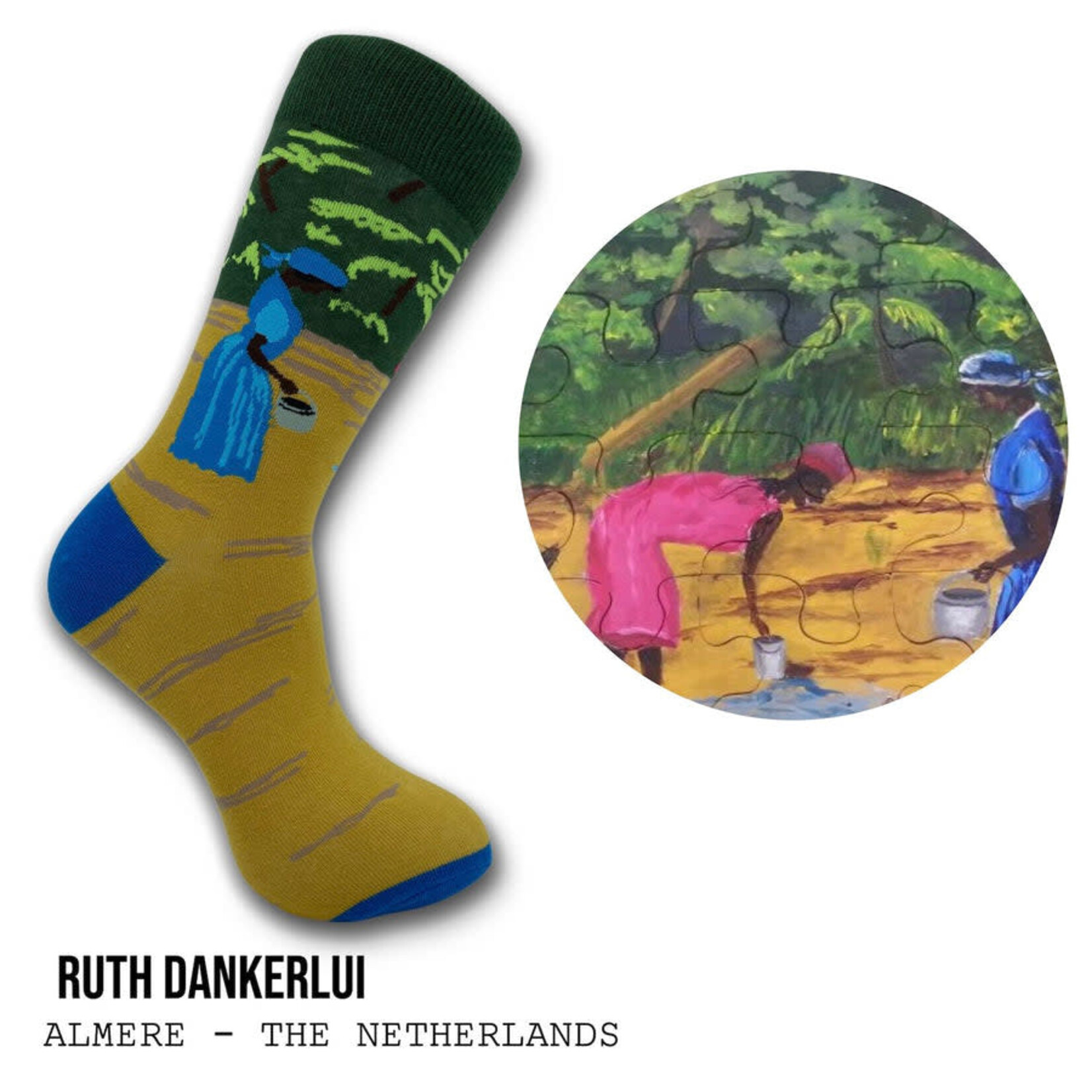 Let's do Good Sokken Let's Do Good Ruth/Above water mt 36-40