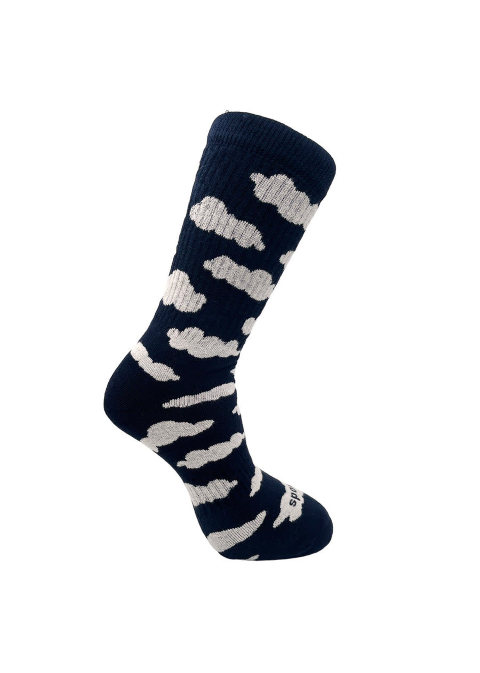 Let's do Goods Wandelsokken  Let's do Goods Walking on clouds - Dark blue mt 38-42