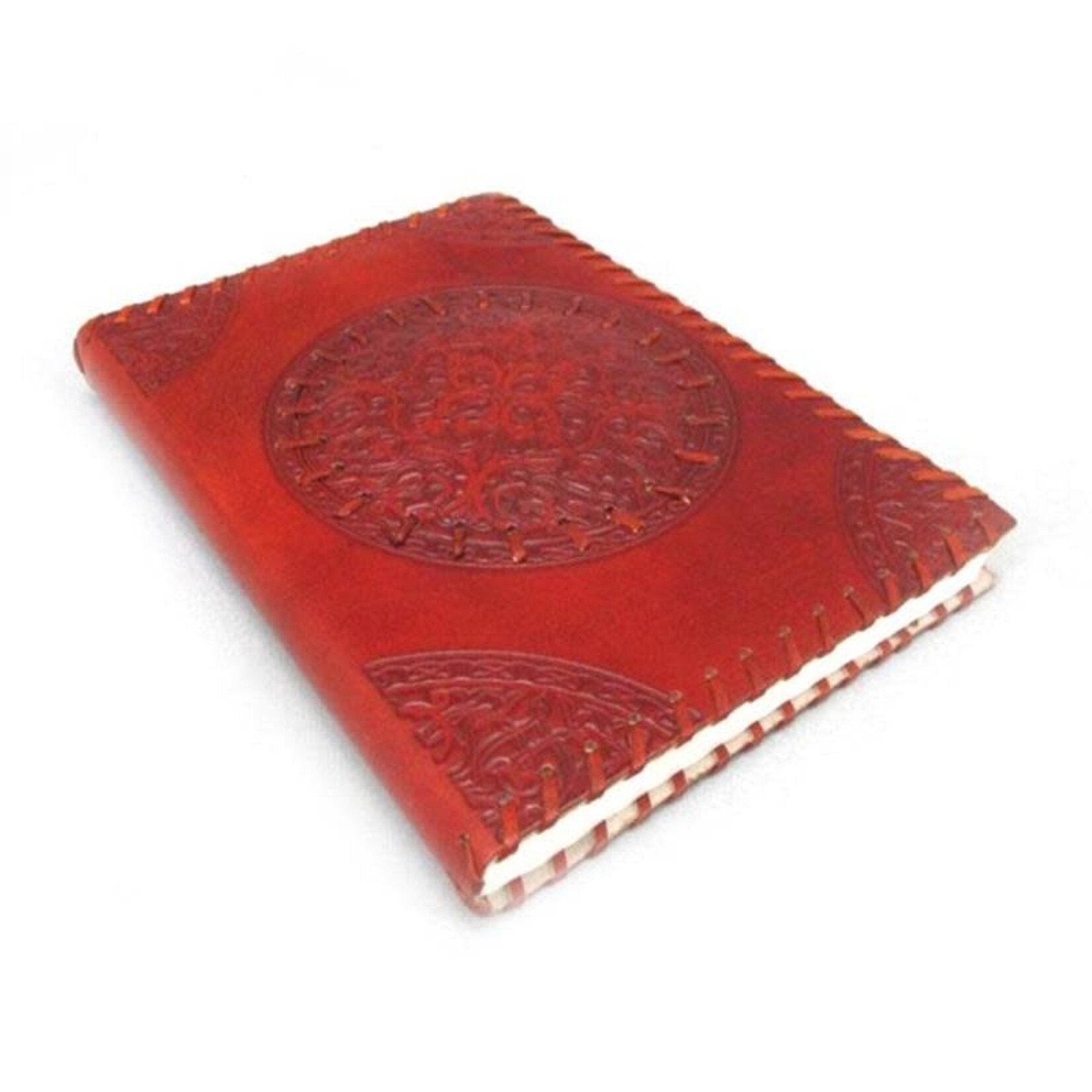 Only Natural Leren boek keltisch motief - India