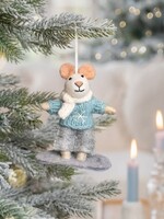 Sjaal met Verhaal Hanger Muis Snowboarder - Nepal