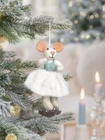 Sjaal met Verhaal Hanger Muis  Kunstschaatster - Nepal