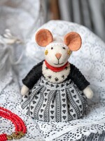 Sjaal met Verhaal Decoratie Muis Zeeuws muisje - Nepal