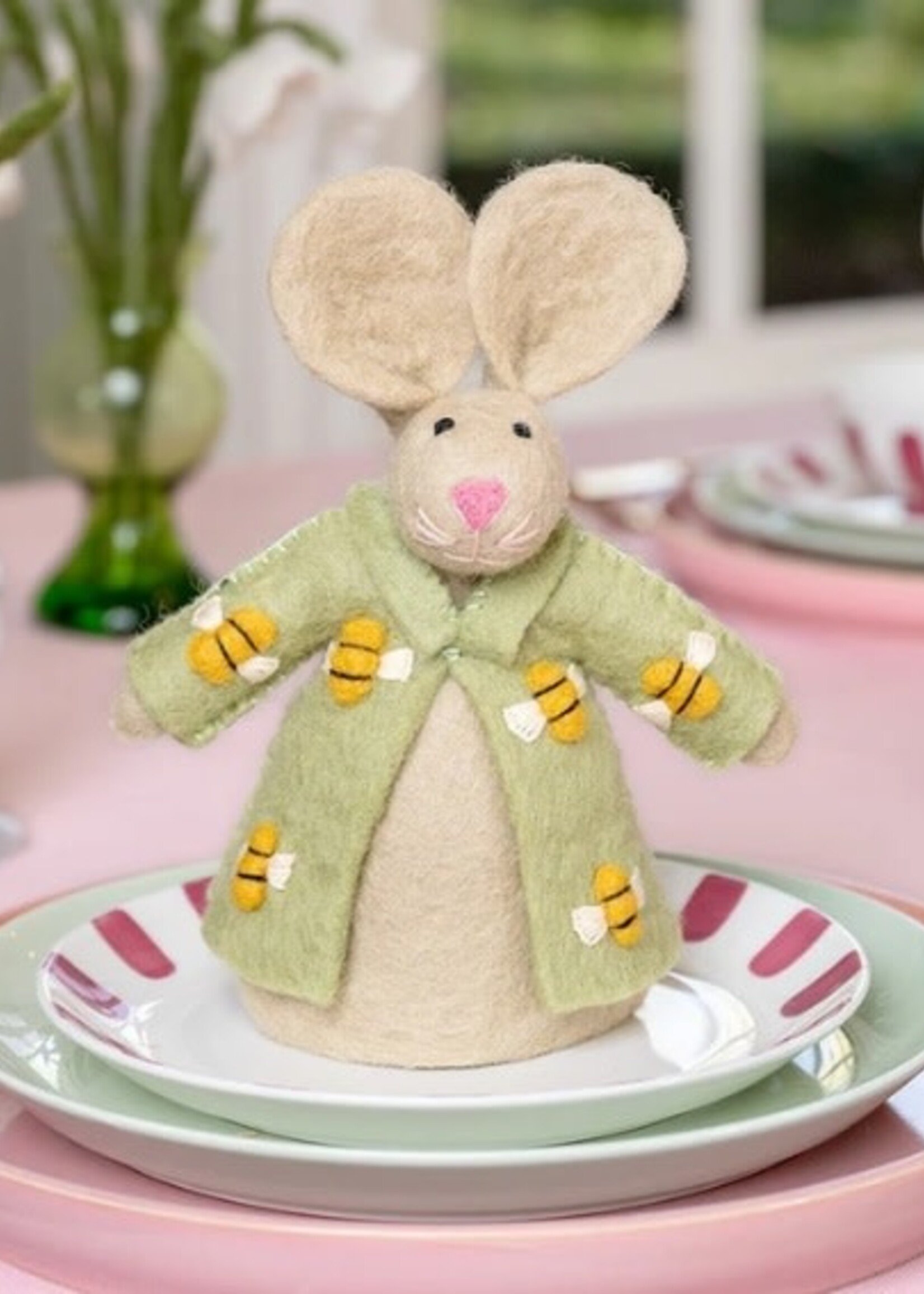 Sjaal met Verhaal Decoratie Funny Bunny Bij - Nepal